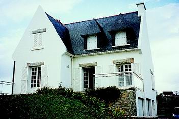  fin818 Finistere in der Bretagne-Ferienhaus für 8 Personen in LE POULDU